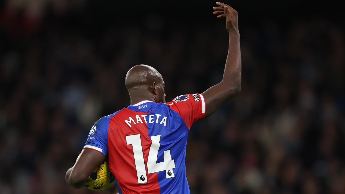 Mateta ha sido la gran referencia ofensiva del Crystal Palace