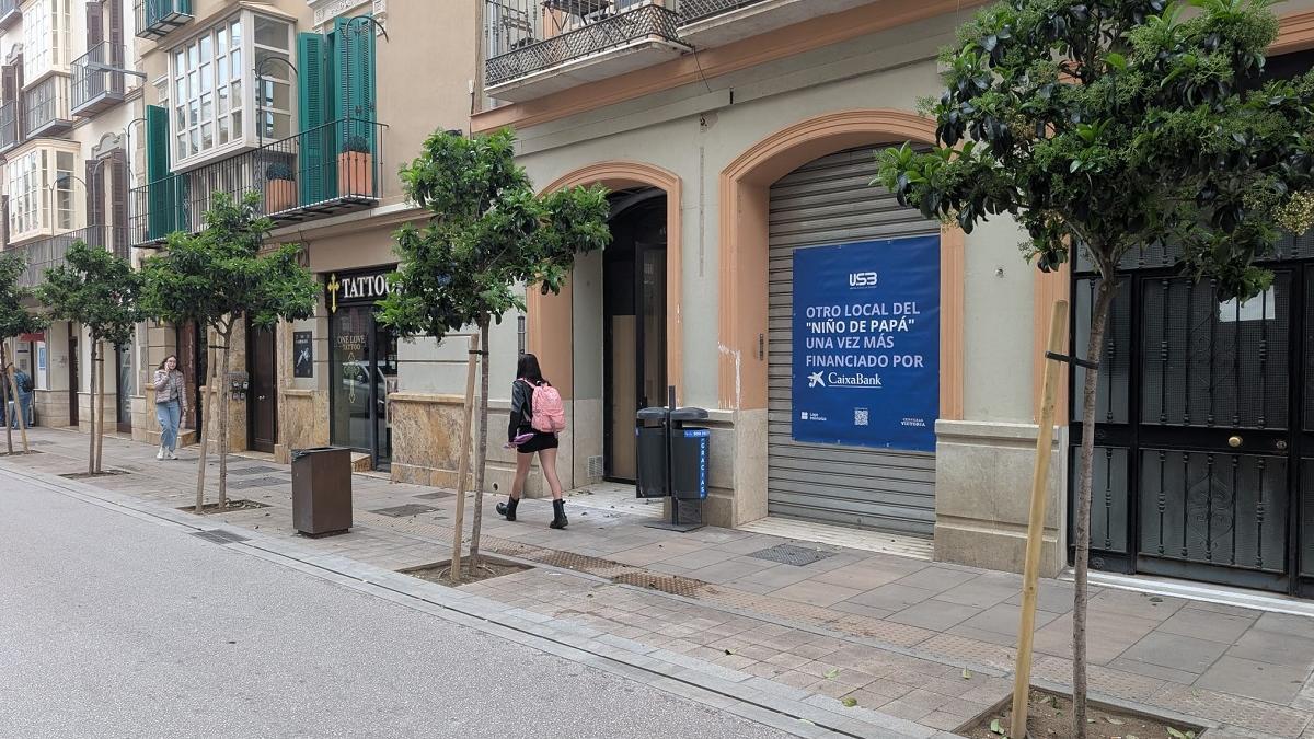 El local de la calle Carretería de Málaga que albergará la hamburguesería USB de El Caserito.