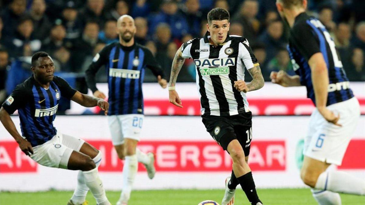 El Inter no pasó del empate a cero ante el Udinese