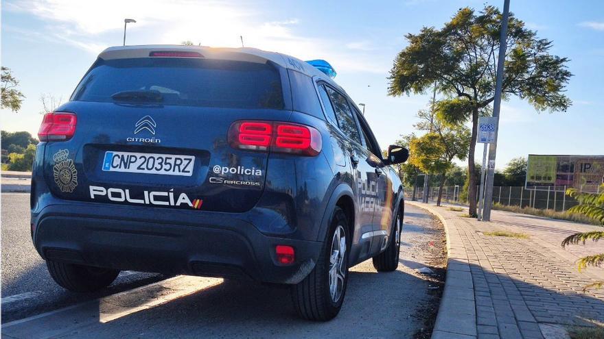 Coche patrulla de la Policía Nacional