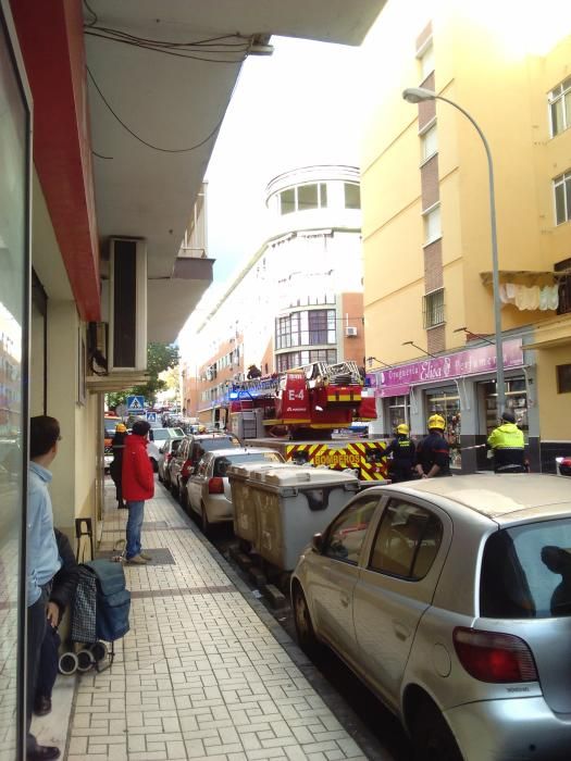 El incidente ha ocurrido este lunes por la mañana en la calle Gordon