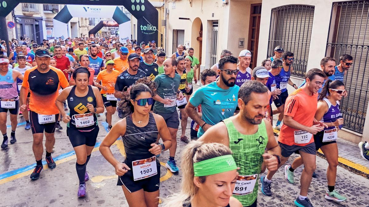Una carrera del VI Circuit Caixa Popular Safor Valldigna