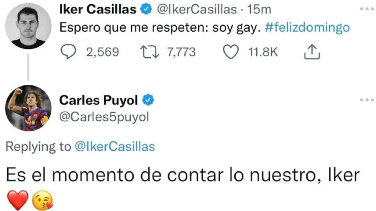 Josh Cavallo, futbolista homosexual, opina que los tweets de Casillas y Puyol son &quot;una falta de respeto&quot;.