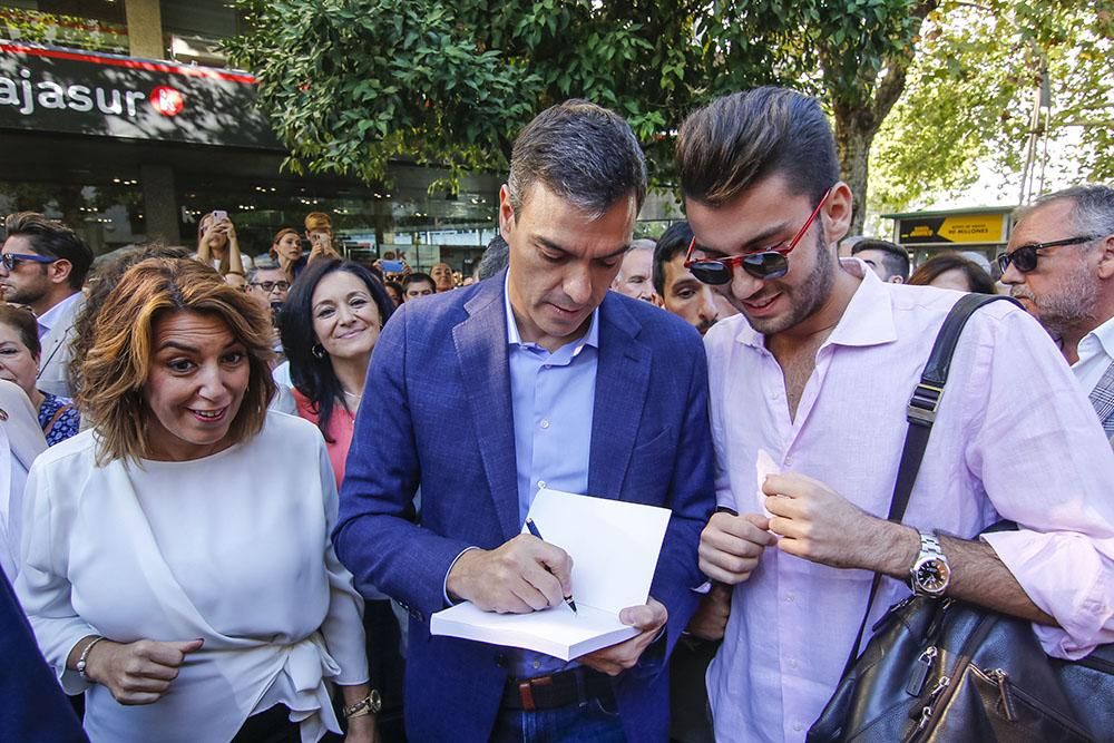 De paseo electoral con Pedro Sánchez