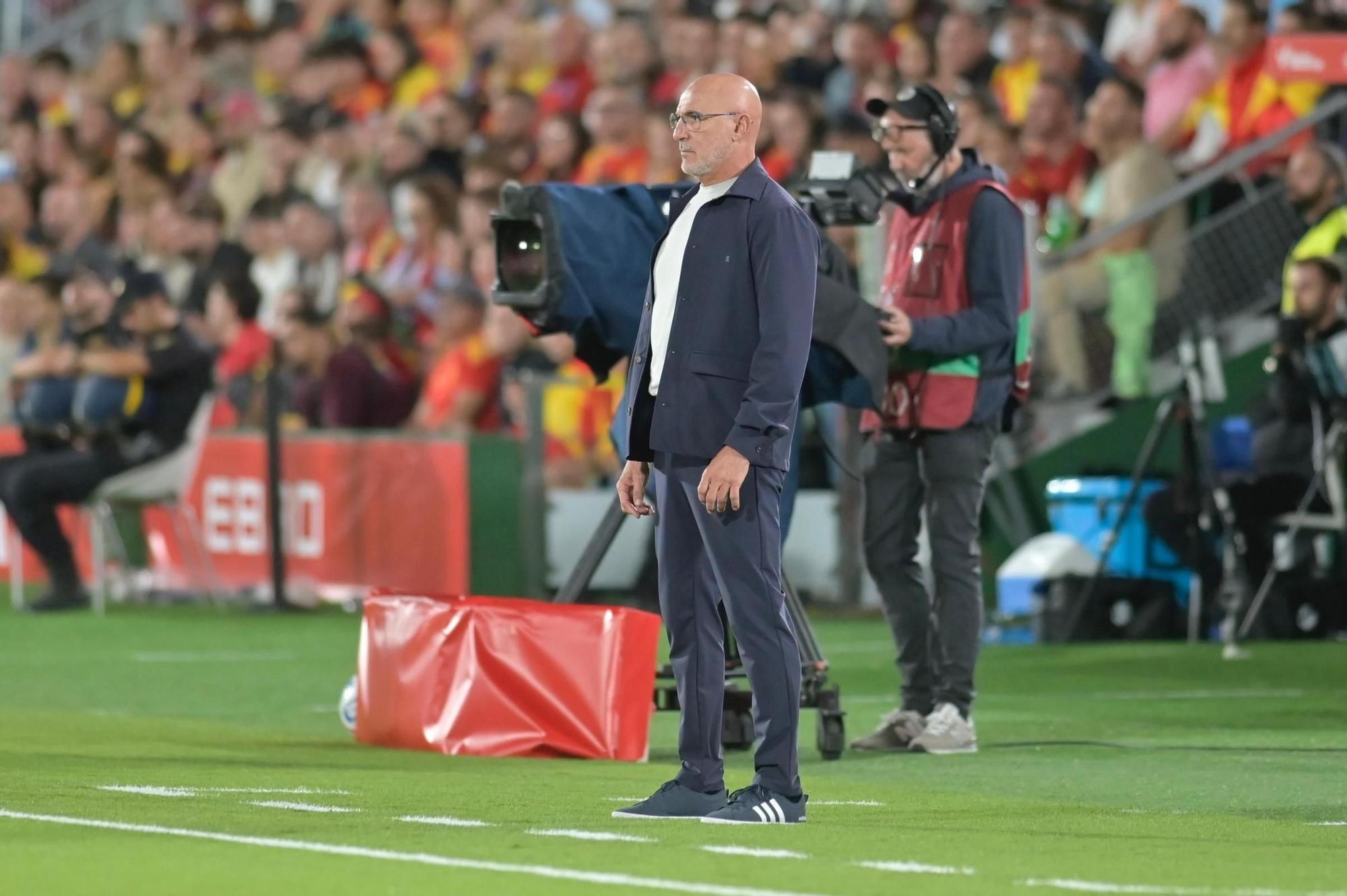 España - Georgia, en imágenes