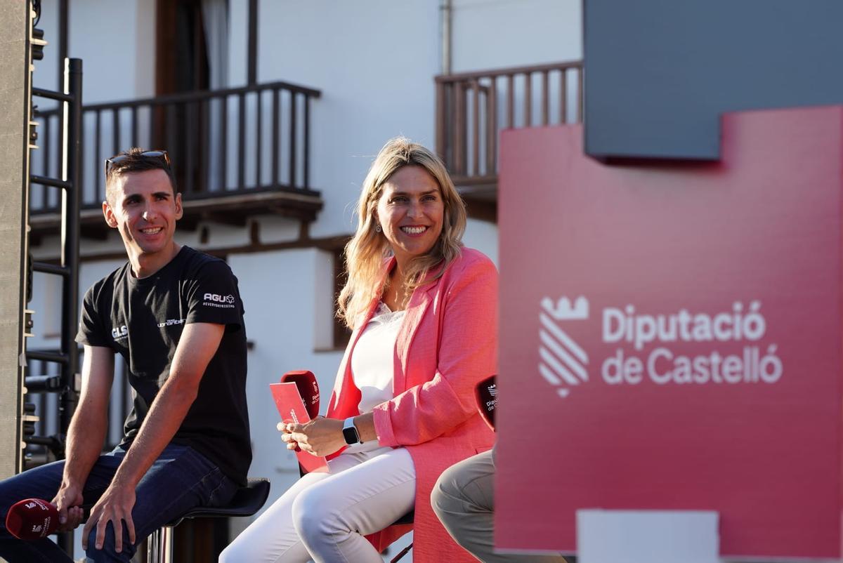 Óscar Cabedo y Marta Barrachina en la presentación.