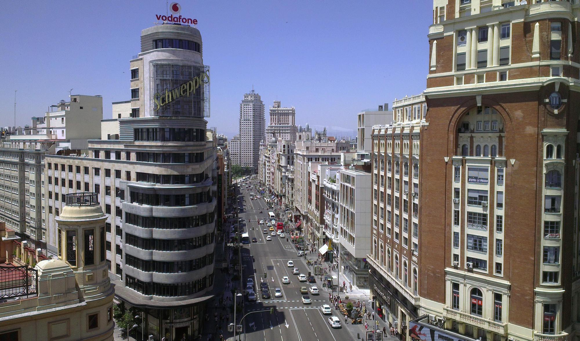 Gran Vía de Madrid.