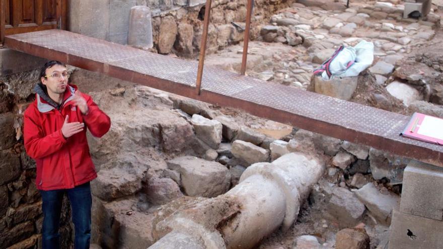 Un estudi arqueològic destapa l&#039;antiga muralla de Solsona