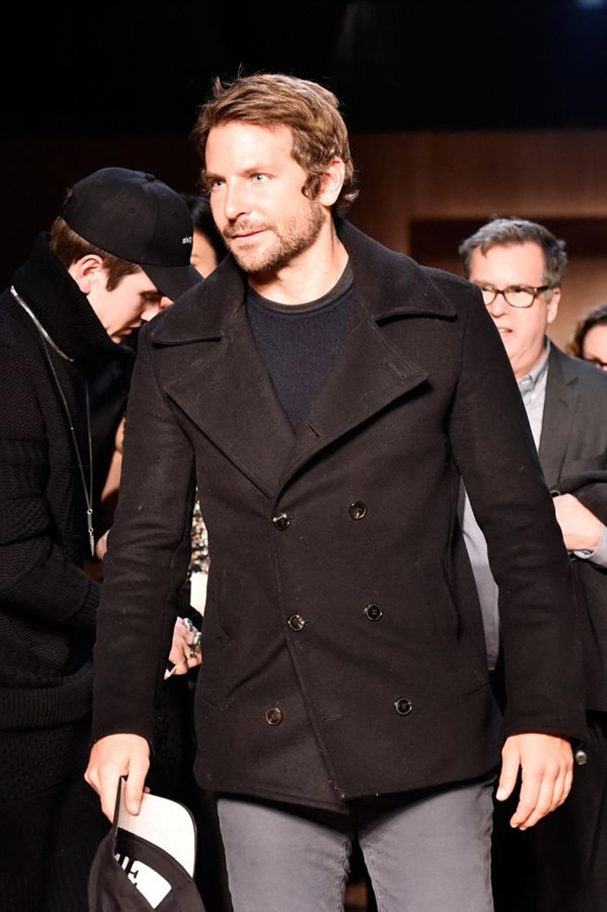 Bradley Cooper en el desfile de Givenchy en PFW