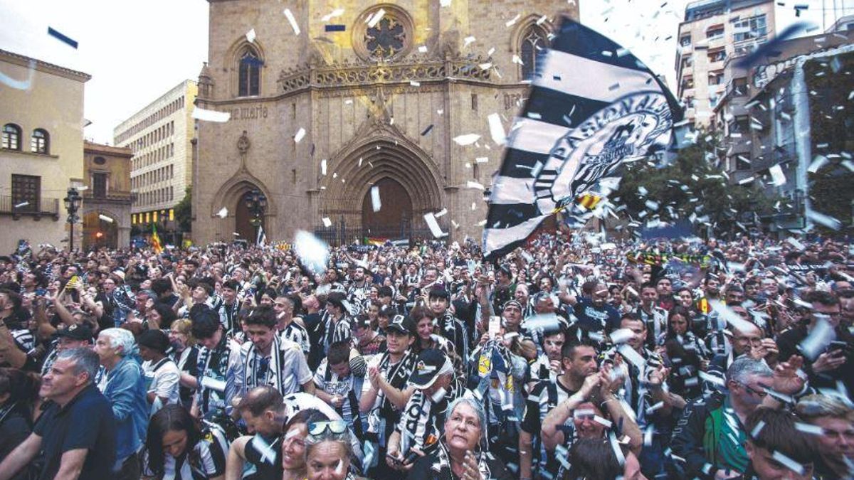 Rúa y celebración del ascenso del CASTELLON CD a la LIGA HYPERMOTION.
