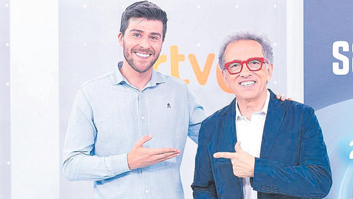 Los presentadores Rodrigo Vázquez y Jordi Hurtado. | RTVE