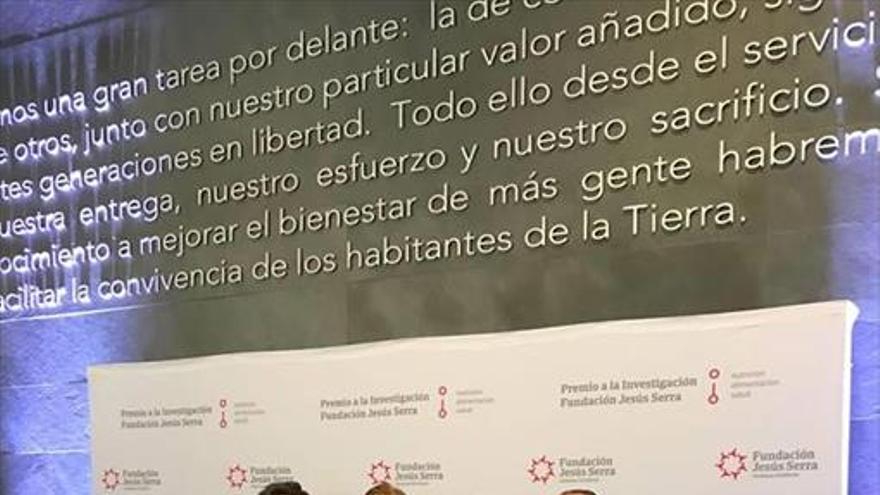 Pablo Pérez recibe el premio Fundación Jesús Serra