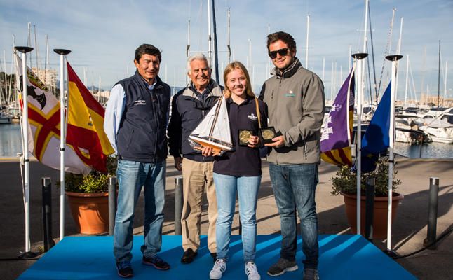 Premiados del campeonato balear de vela Laser 4.70