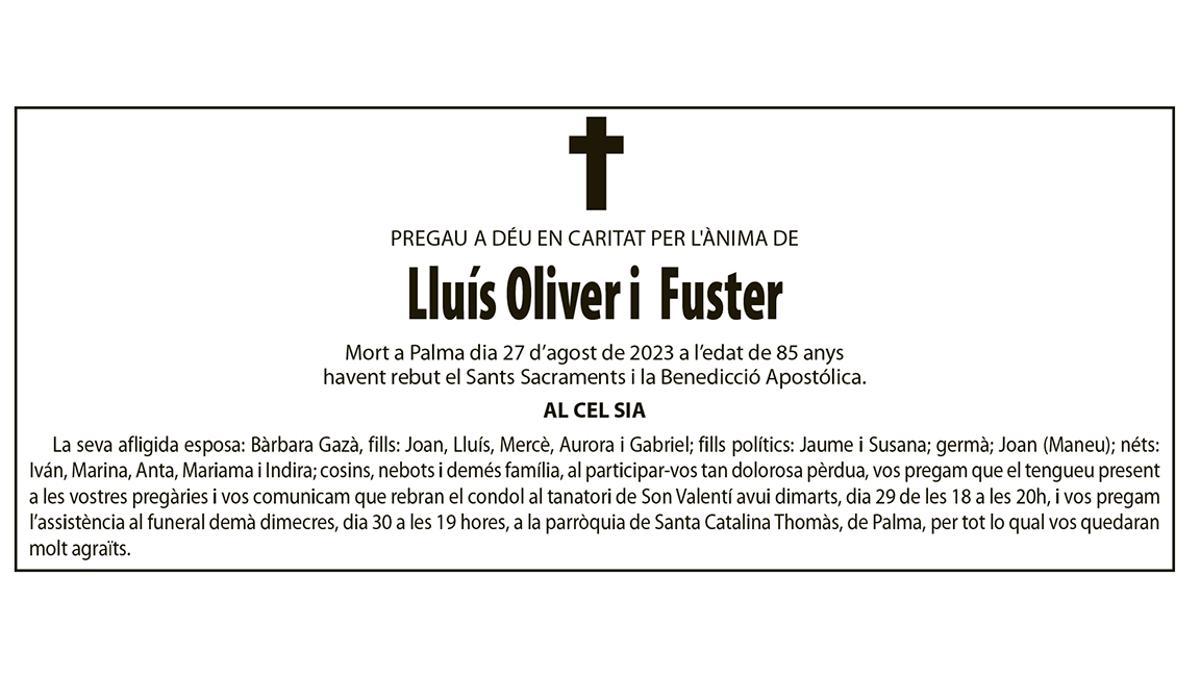 Lluís Oliver i Fuster