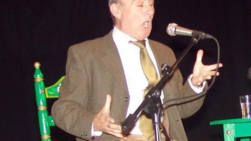Joaquín Garrido, cantaor flamenco