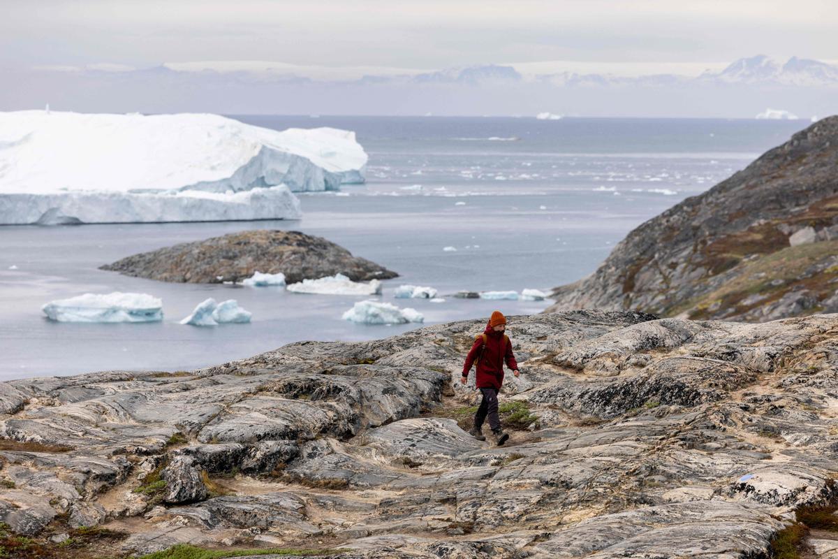 El espectáculo de los icebergs en Groenlandia.