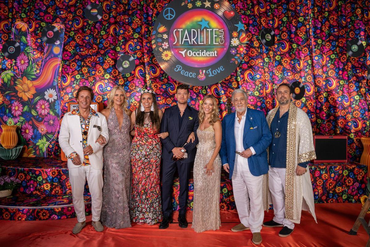 Alejandro Gravier, Valeria Mazza, Sandra García-San Juan, Michael Buble, Luisana Lopilato, Plácido Domingo e Ignacio Maluquer. Alejandro Gravier, Valeria Mazza, Sandra García-San Juan, Michael Buble, Luisana Lopilato, Plácido Domingo e Ignacio Maluquer.