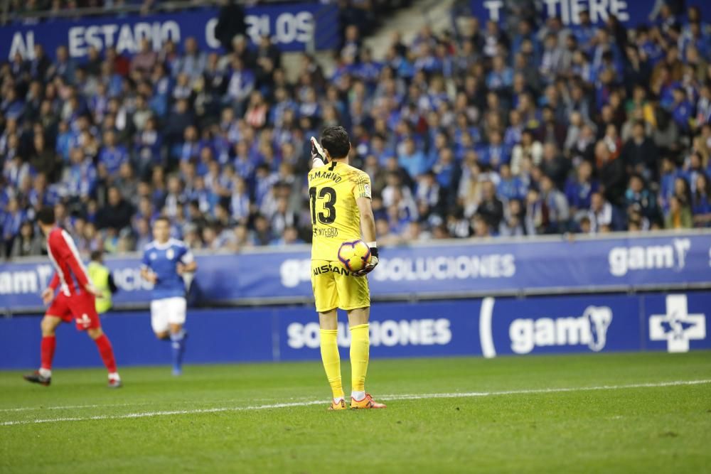 Derbi asturiano: El Real Oviedo - Sporting, en imágenes