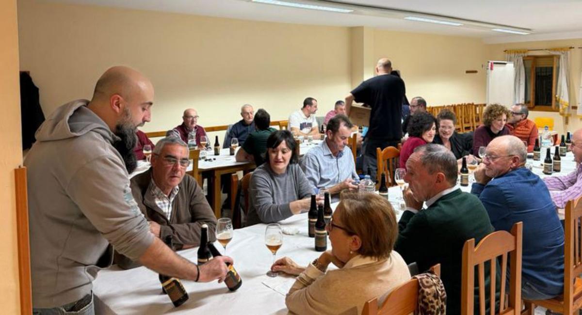 Se pudo disfrutar de una cata de cervezas Garba. | SERVICIO ESPECIAL