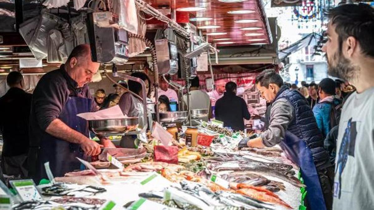 Una imatge de la Boqueria de Barcelona