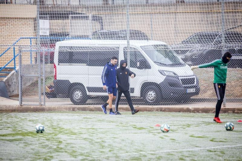 Entrenamiento del 13 de enero del Real Zaragoza