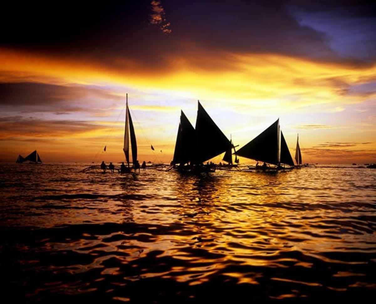 Isla de Boracay, en Filipinas.