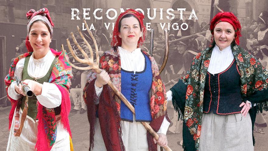 Aurora, la garra de las mujeres viguesas en la Reconquista