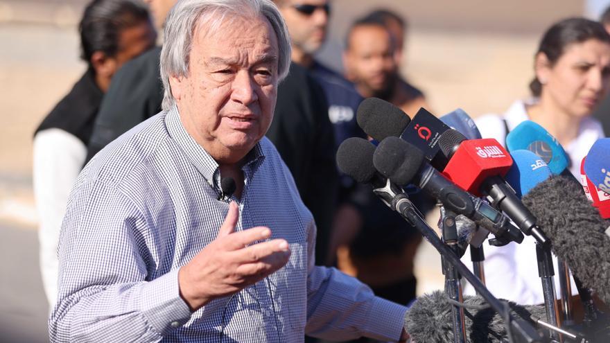 Guterres pide “un cambio de paradigma” a Israel tras seis meses de guerra en Gaza