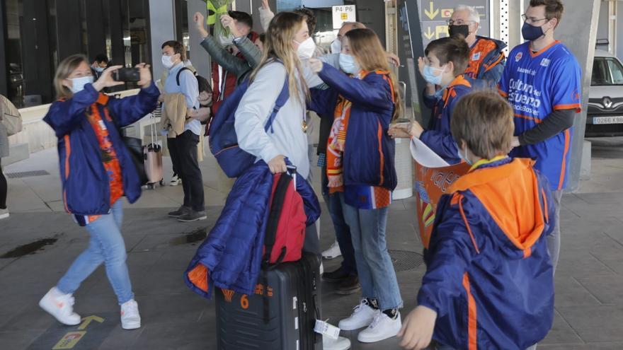 Llega el Valencia Basket femenino tras ganar la Eurocup