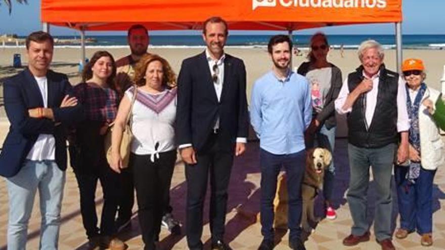 Ciudadanos pedirá subvenciones a Bruselas para evitar inundaciones en  el Arenal de Xàbia