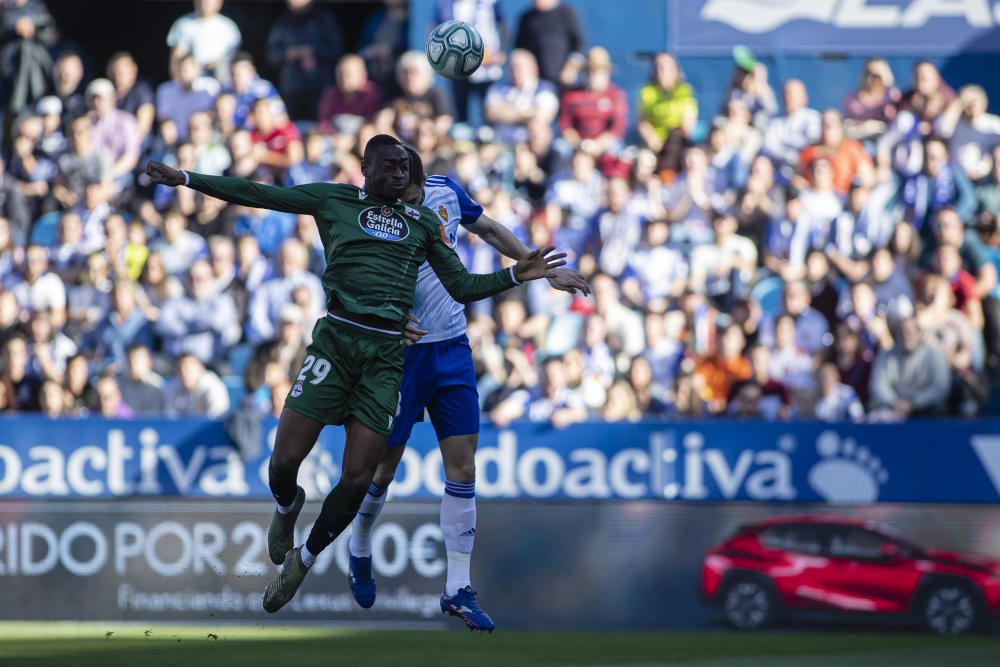 El Dépor cae 3-1 ante el Zaragoza