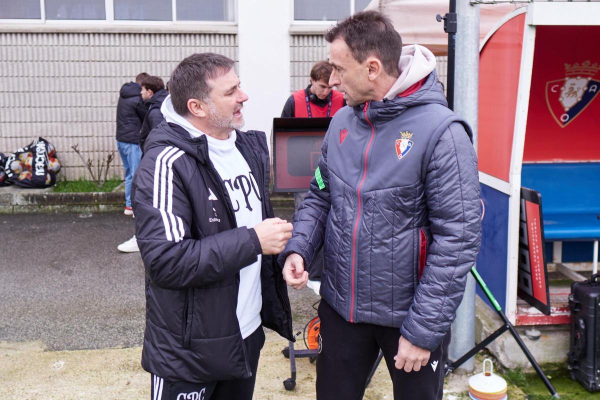 Las imágenes del Osasuna Promesas - Cacereño