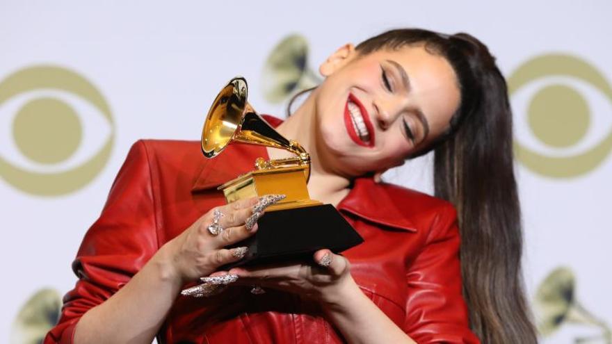 Rosalía y Alejandro Sanz, los ganadores españoles en los Grammy