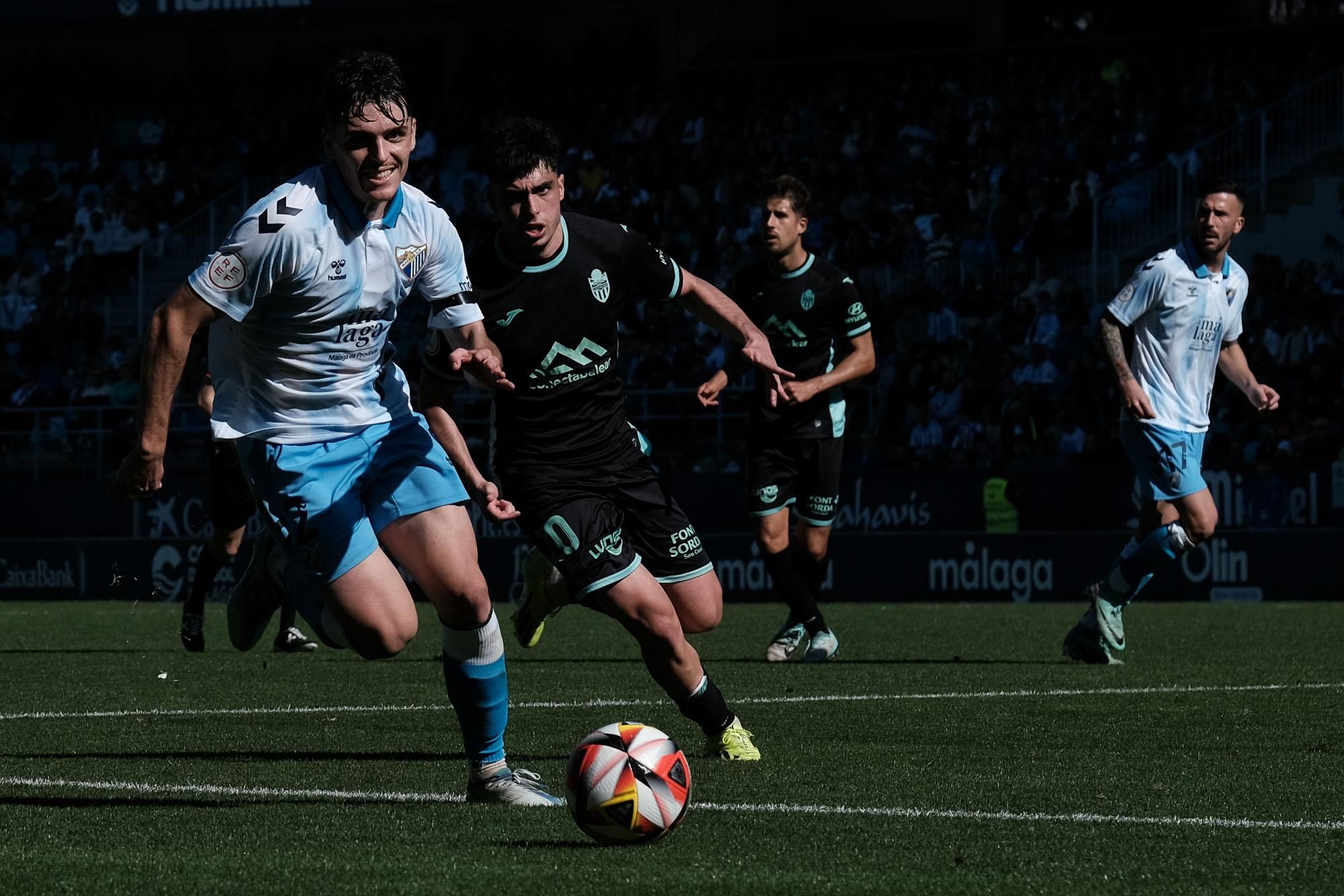 El Málaga CF - Atlético Baleares, en fotos