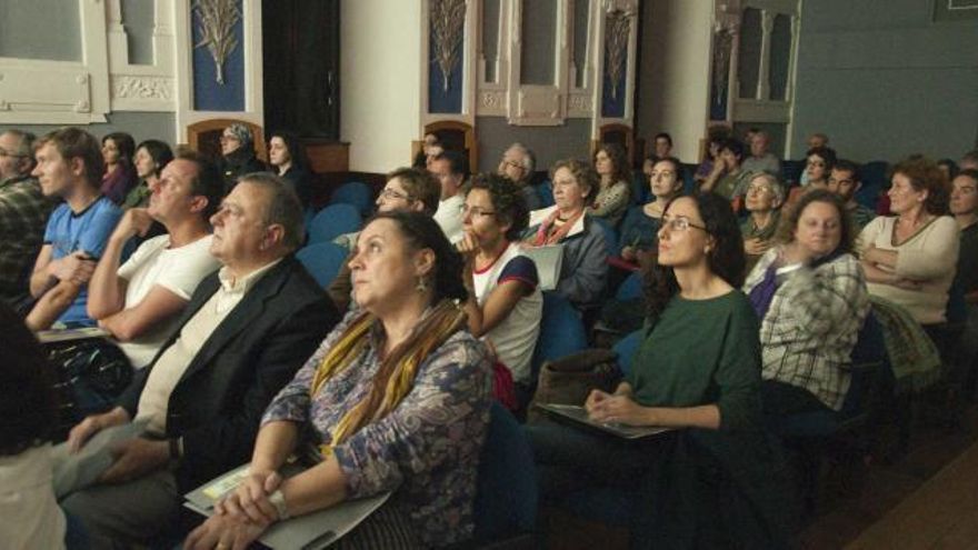 Asistentes a la inauguración del Encuentro Internacional de Cooperación.