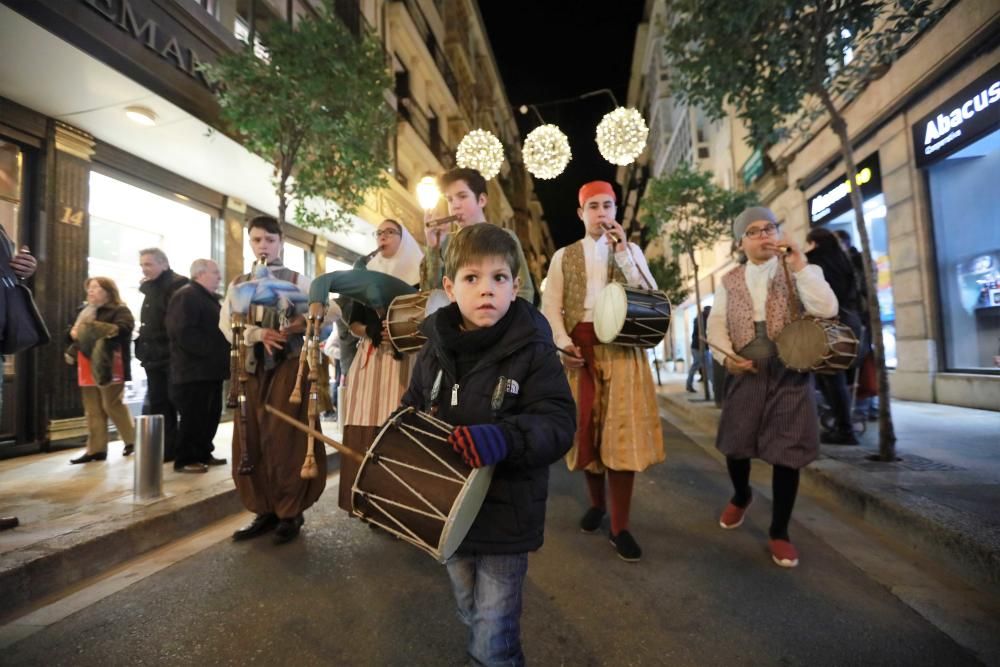 La lluvia da la bienvenida a Sant Sebastià