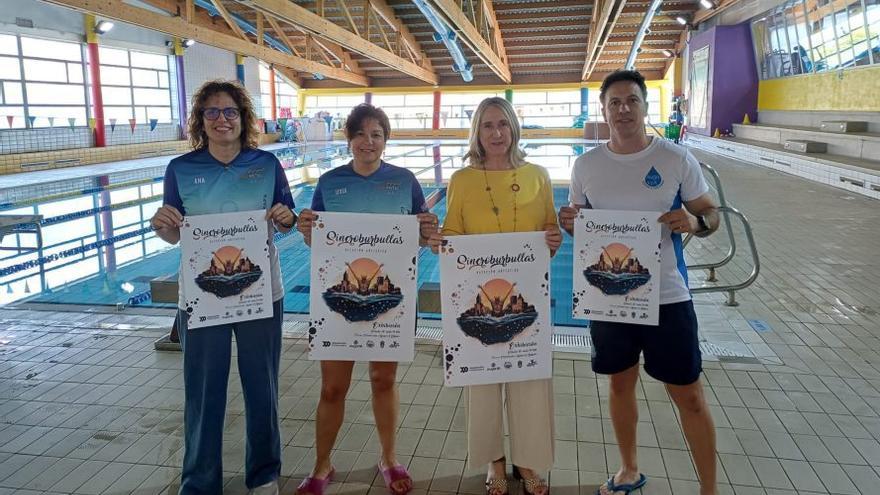 Sincroburbullas cierra el curso con una exhibición el sábado