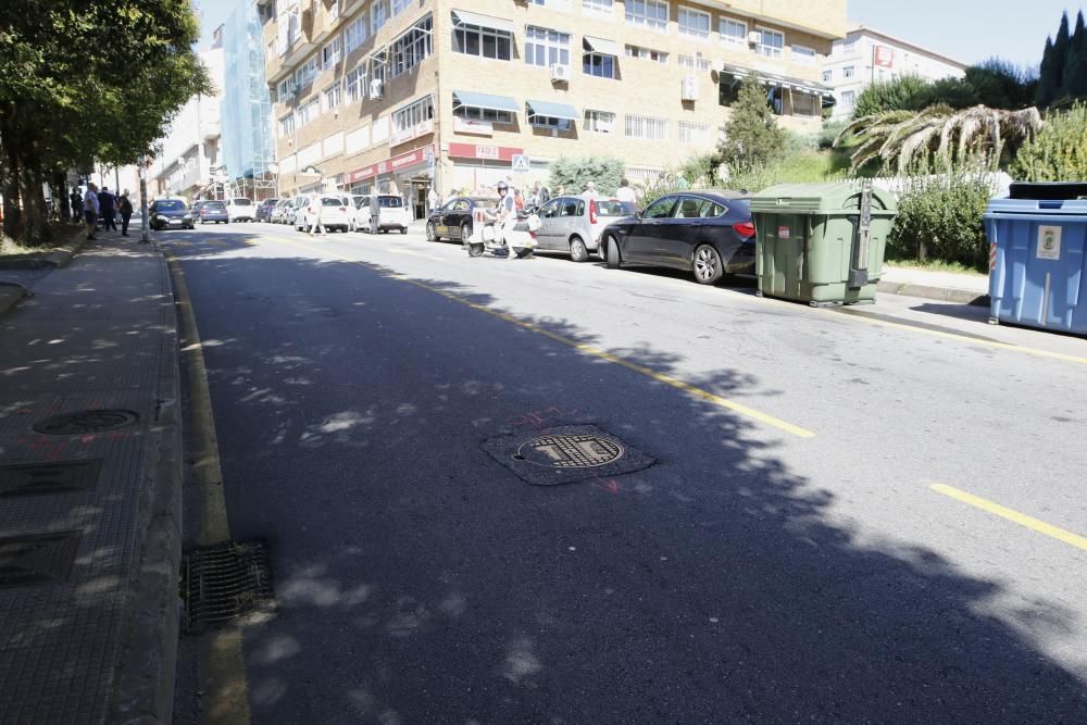 Fin a 35 años de abandono de la vieja carretera provincial en Vigo