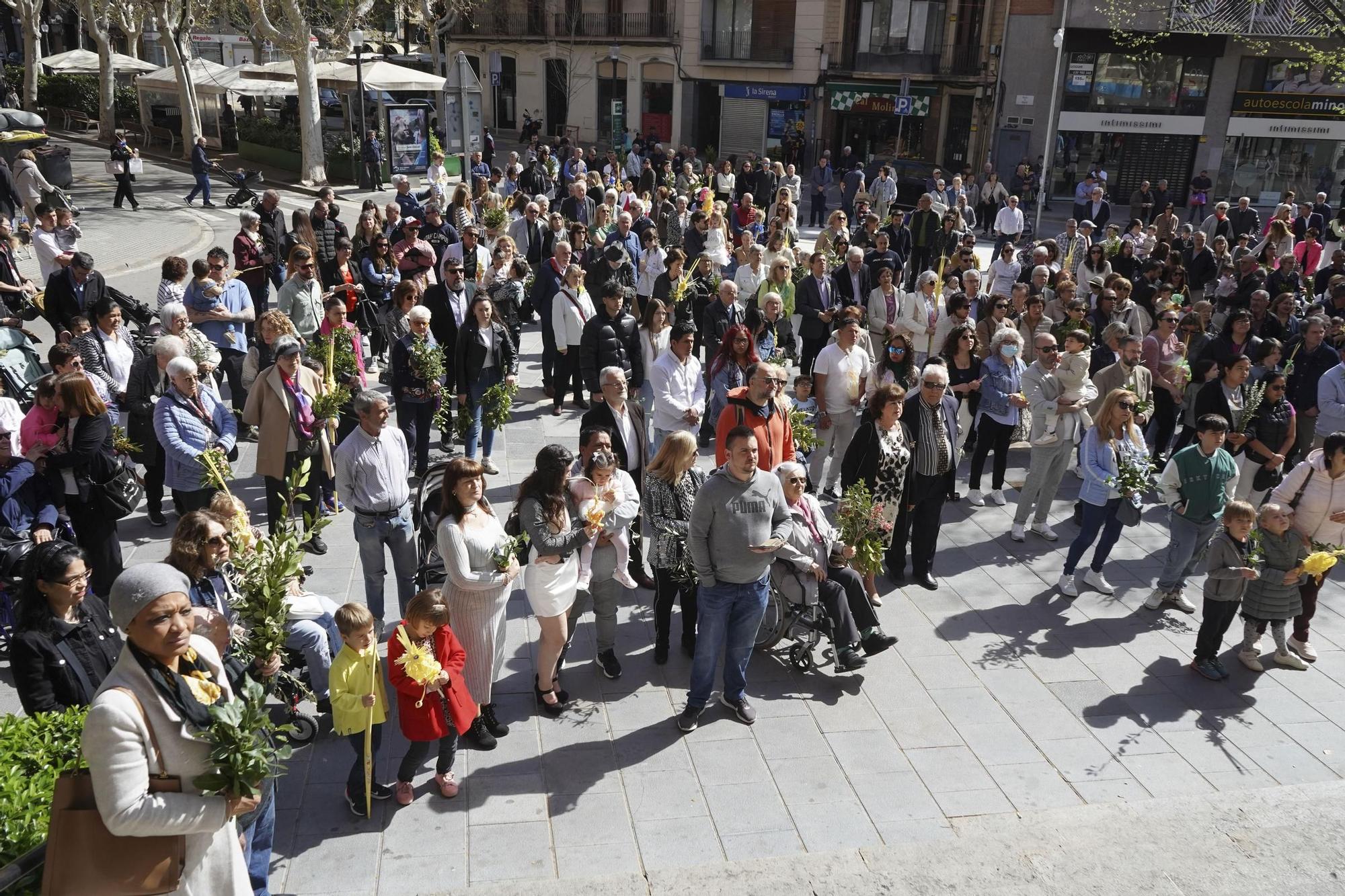 Imatges de la benedicció de Rams a Manresa