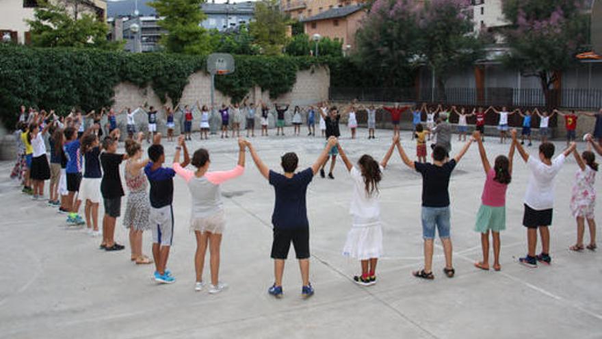 Un dels assajos del Ball Cerdà de la Seu d&#039;Urgell.