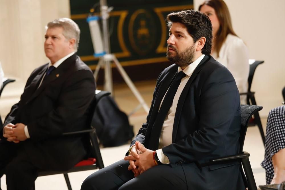 Acto institucional por el Día de la Región de Murcia en la iglesia de San Esteban