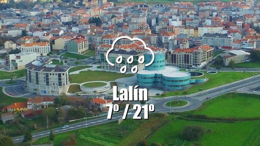 El tiempo en Lalín: previsión meteorológica para hoy, lunes 