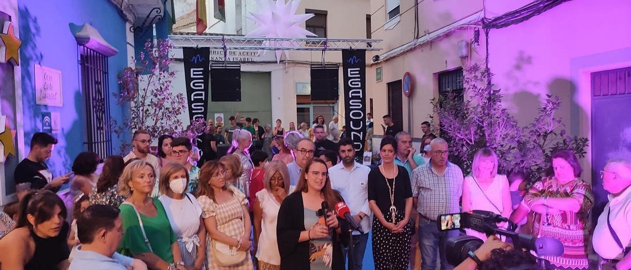 Inauguración de la Calle Joven.