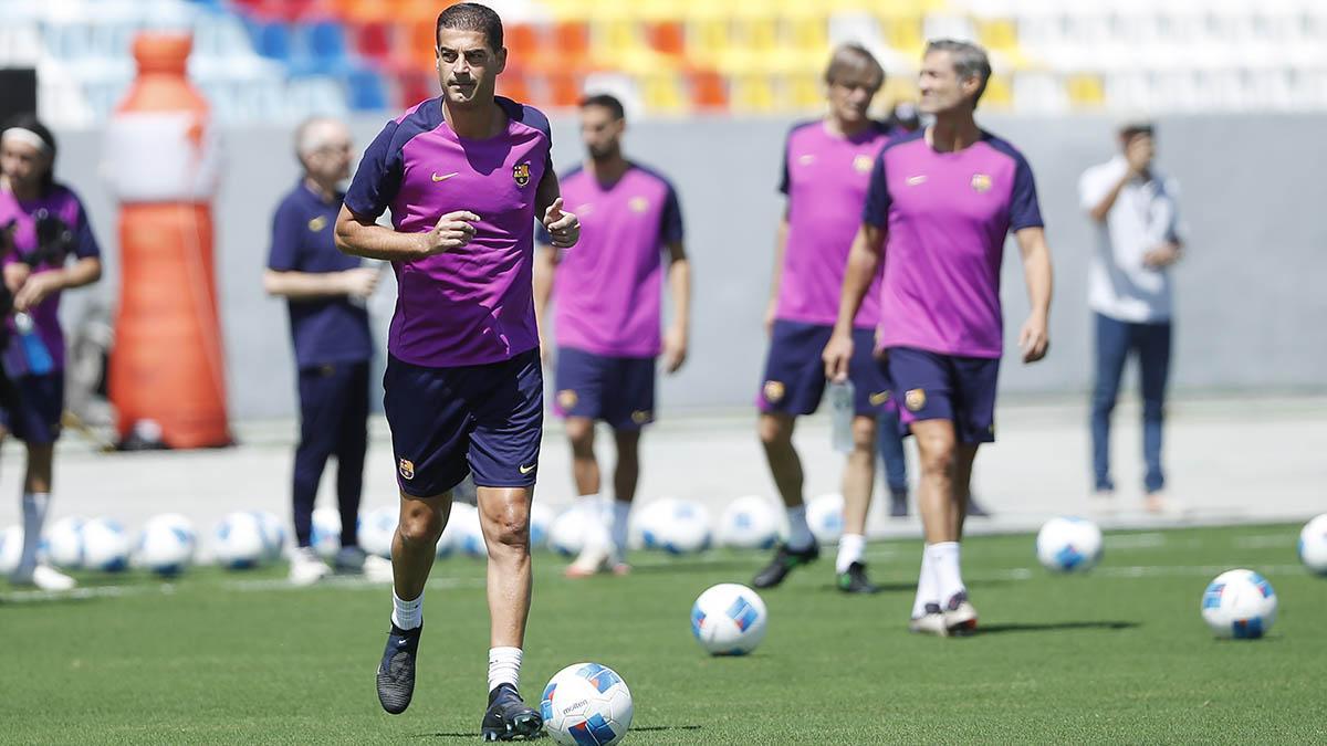 El Barça Legends listo para el amistoso Barça-Madrid de leyendas en El Salvador