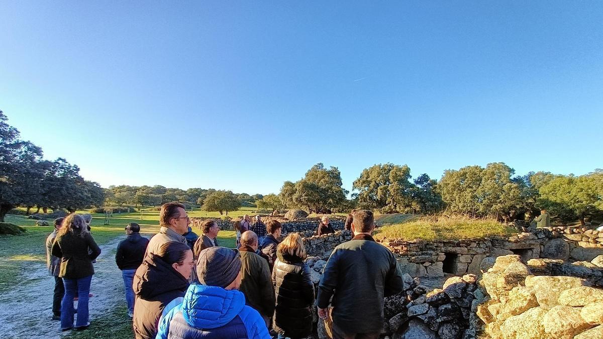 Visita a las corralás de Torrequemada.