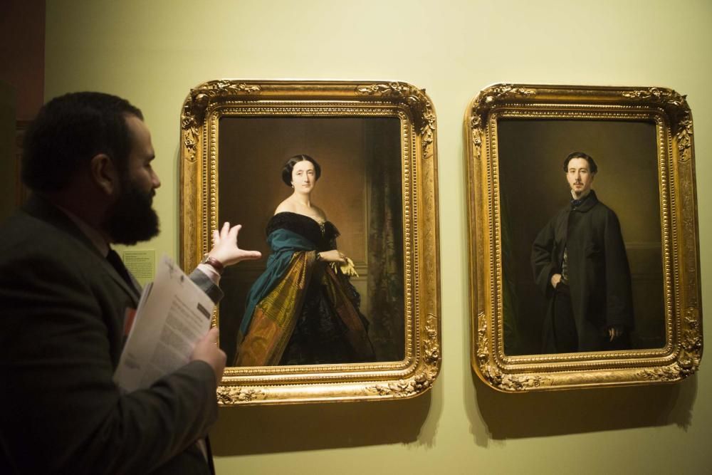 Exposición "El retrato español en el Museo del Prado" en la Quinta de Los Selgas, en Cudillero