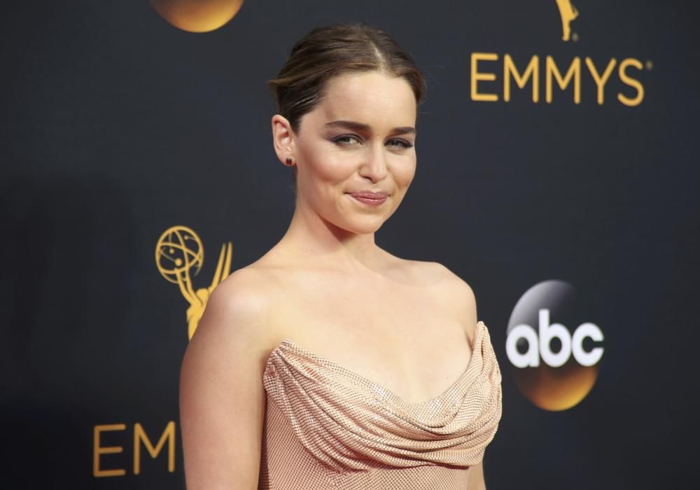 Actress Emilia Clarke from the HBO series "Game ...