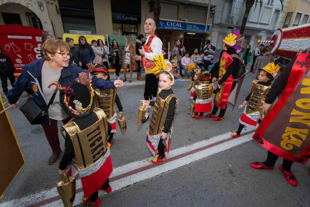 Cabalgata de disfraces de las Fallas de Gandia