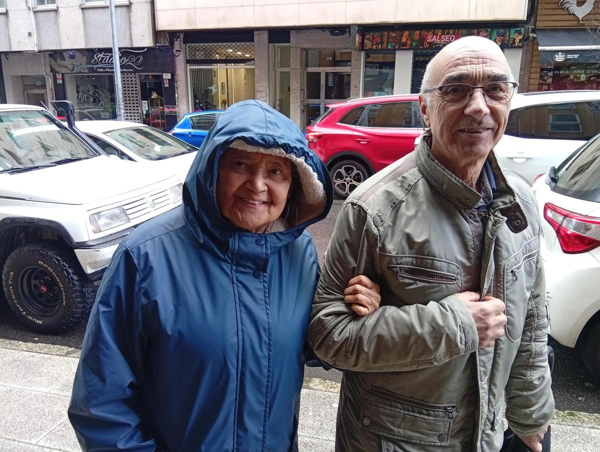 Teófila y Manuel, vecinos de Frei Rosendo Salvado.