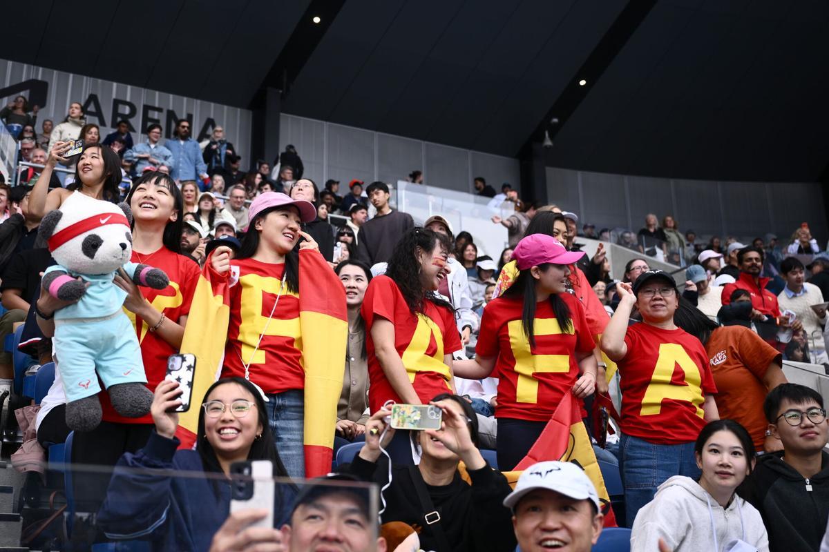 Homenaje a Rafa Nadal en el Open de Australia Homenaje a Rafa Nadal en el Open de Australia